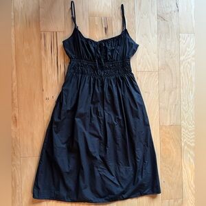 Quince 100% Organic Cotton Keyhole Midi Dress